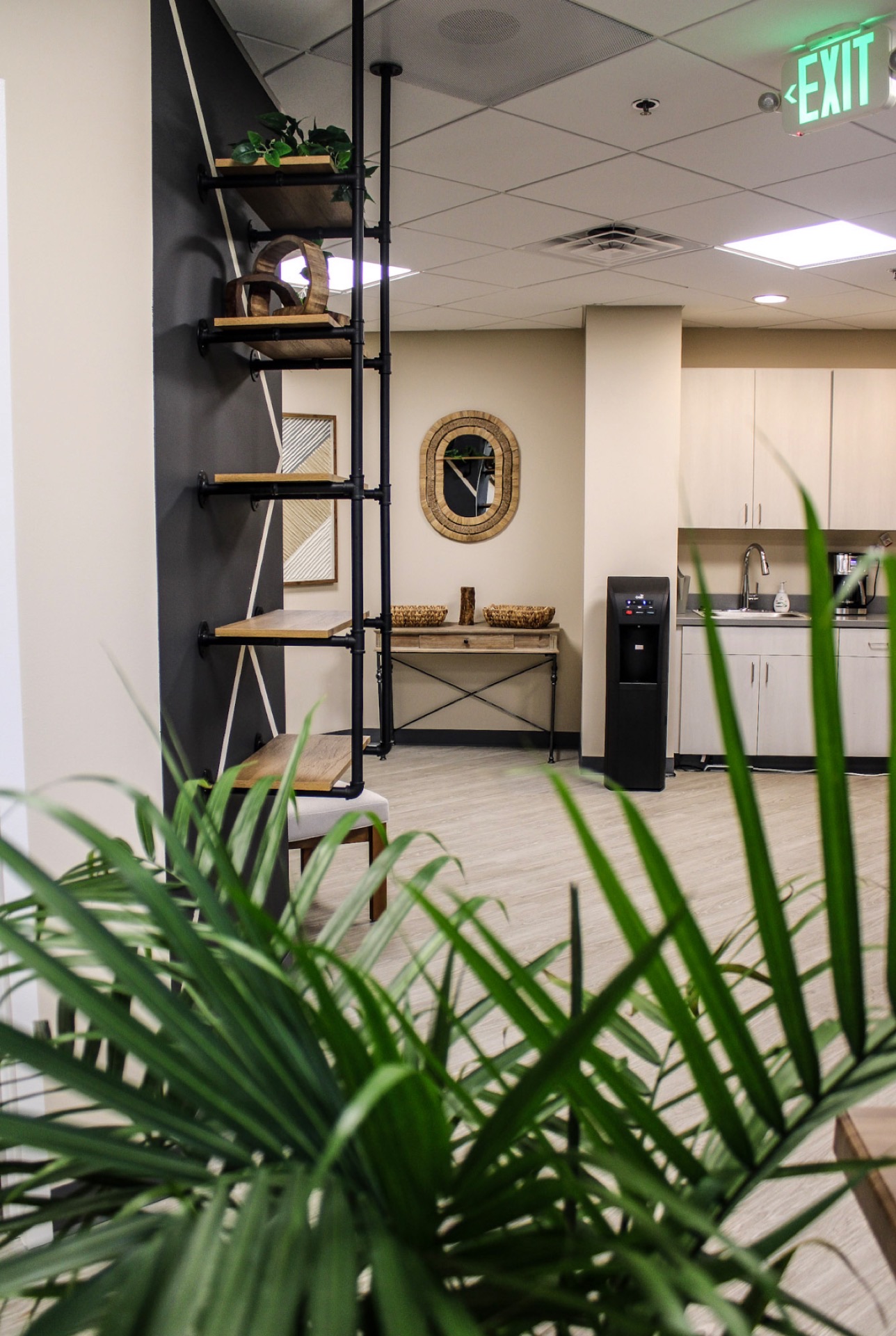 Private colon hydrotherapy treatment room